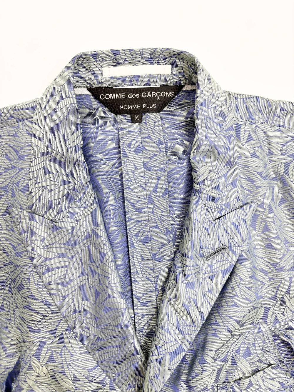 Comme des Garcons Homme Plus S/S 2019 cutout front jacket — JAMES